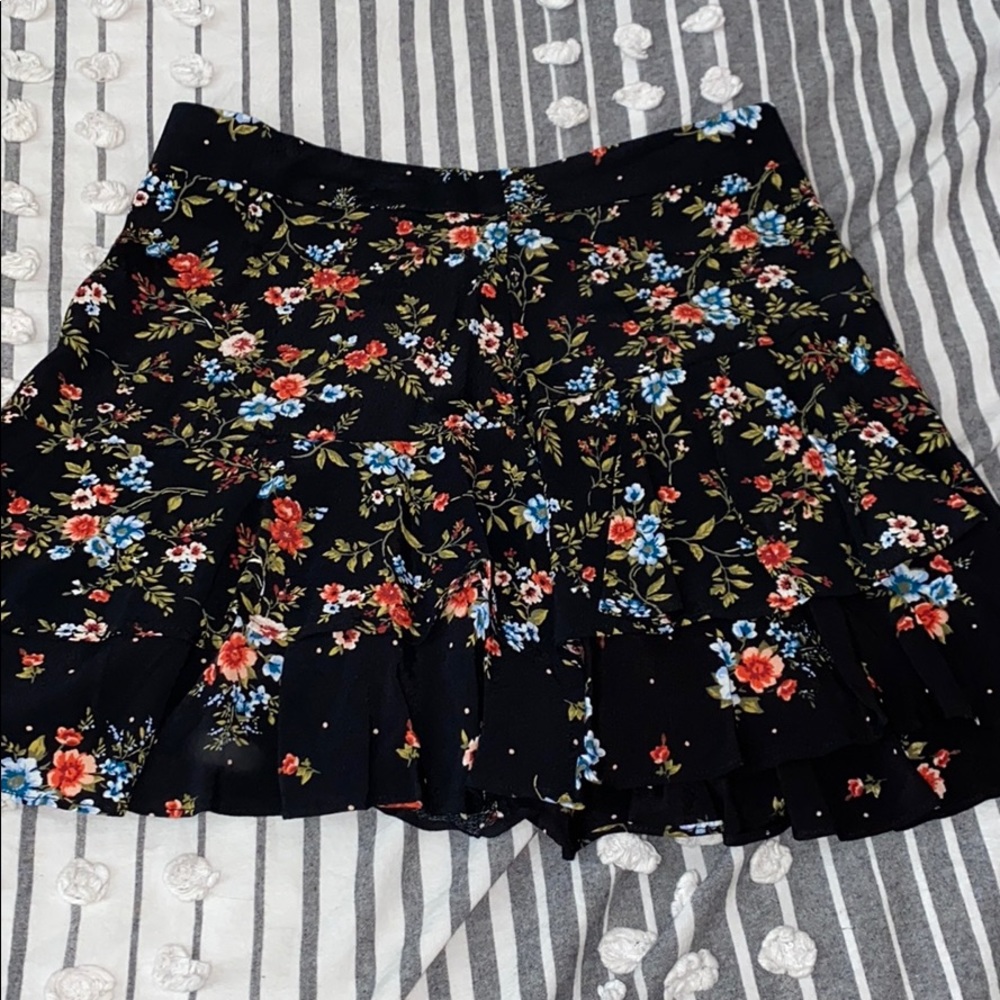 Forever 21 floral skirt